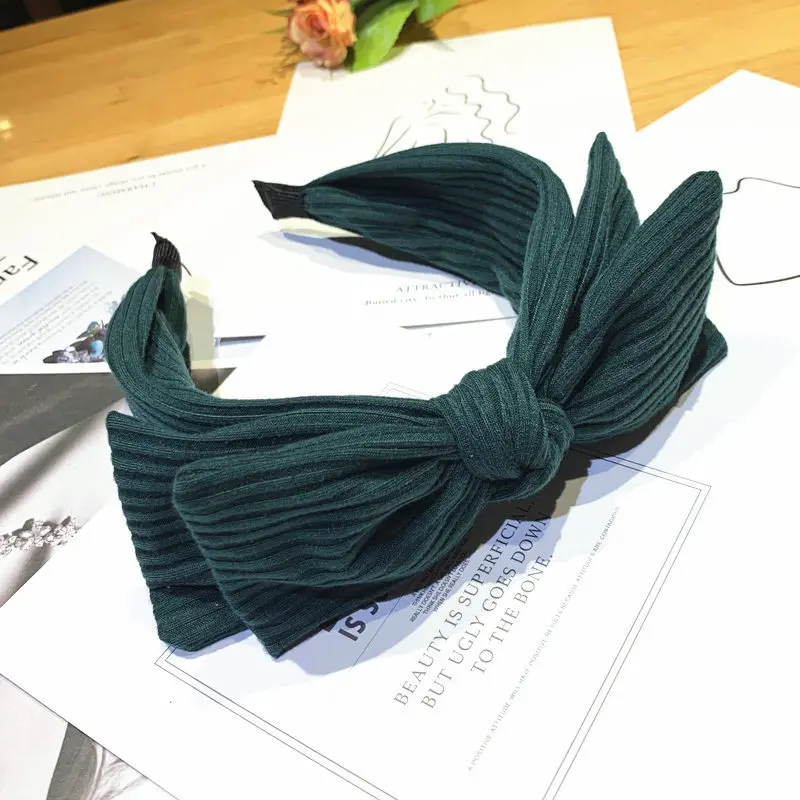 Модный тканевый ободок для волос японский/корейский новый многослойный большой