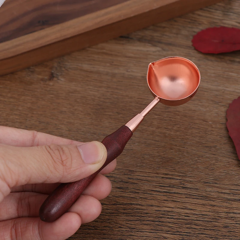 Stove Pot Wax Spoon For Stamp Greeting Card Beads Sticks Warmer Melting Glue Furnace Tool | Дом и сад