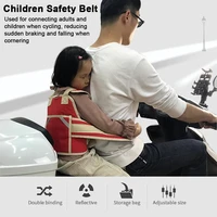 adjustable kids motorcycle safety belt electric vehicle safety strap seats belt motorcycle child belt baby carrier harness