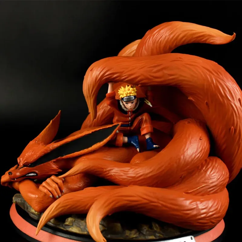

Аниме Kurama Kyuubi GK ПВХ экшн-фигурка Коллекционная модель кукла игрушка 20 см