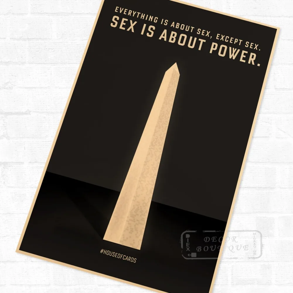 Постер для ТВ сериала с изображением дома открыток секс о мощности винтажные