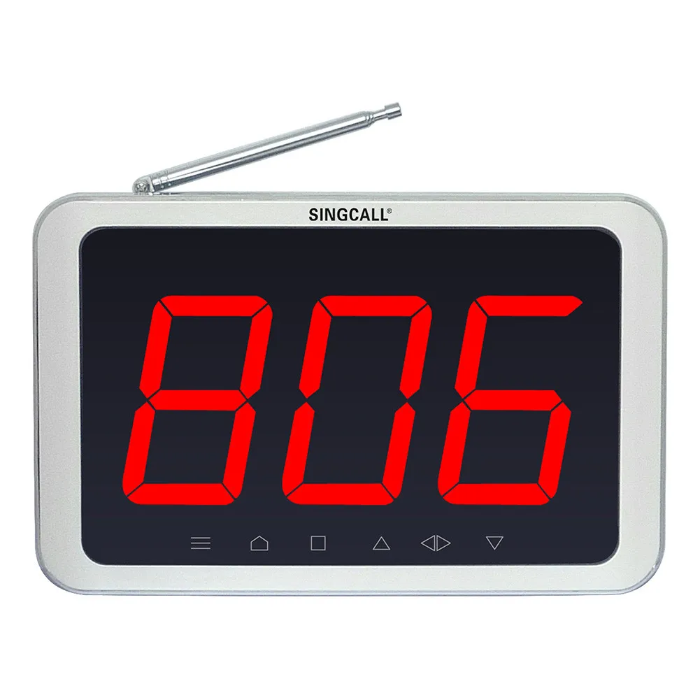 Беспроводная система вызова SINGCALL дисплей для беспроводной клавиатуры звонок