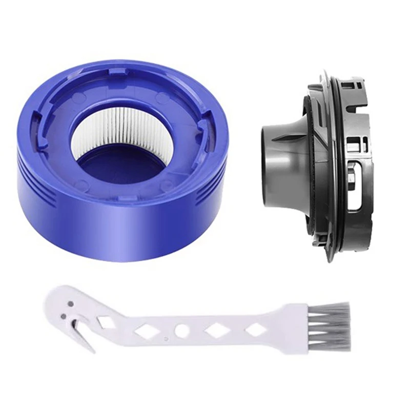 

HOT！-Motor Rear Cover&Rear Filter Kit for Dyson V7/V8 Vacuum Cleaner ,Replacemnet Accessories for Dyson