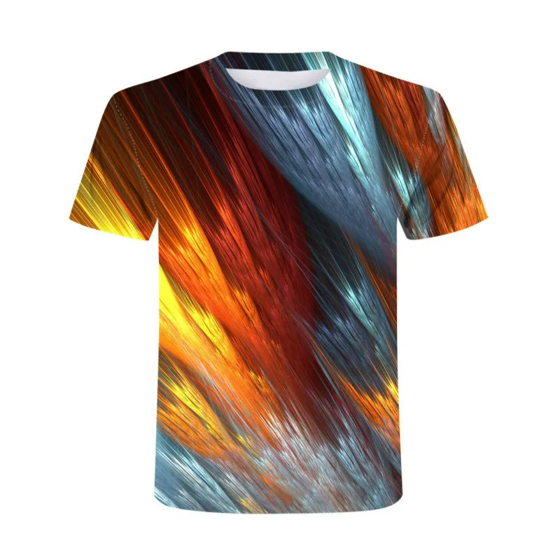 Футболка с круглым вырезом коротким рукавом и 3D-принтом | Мать ребенок