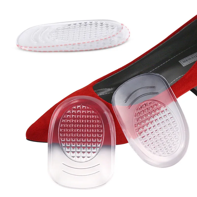 Лидер продаж 1 пара гелевых силиконовых подушечек для рук стельки массажные