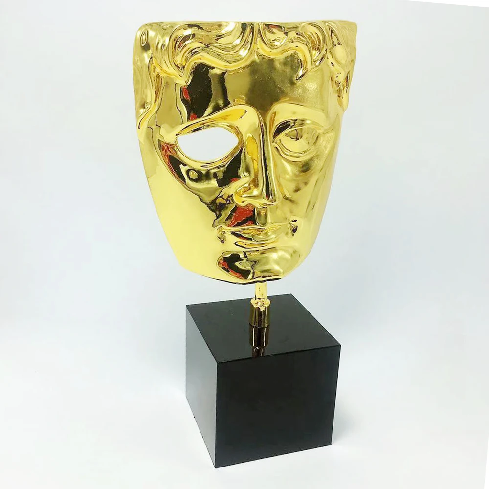 Металлическая награда BAFTA трофей с репликой 1:1 награды для сувениров из фильма