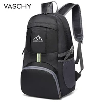 vaschy foldable waterproof backpack with safe reflective lightweight hiking backpack travel knapsack bags for girl boy women men