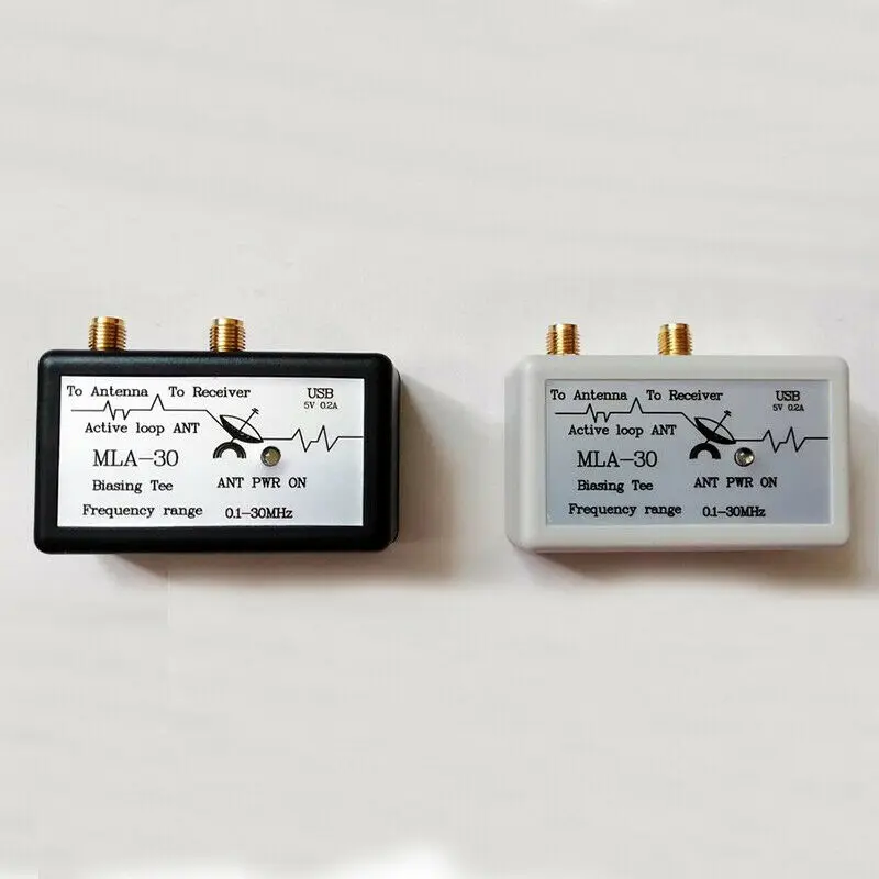 

MLA-30 Loop Antenna Active Receiving Antenna Low Noise Balcony Erection Antenna 100kHz - 30MHz for HA SDR Short Wave Radio