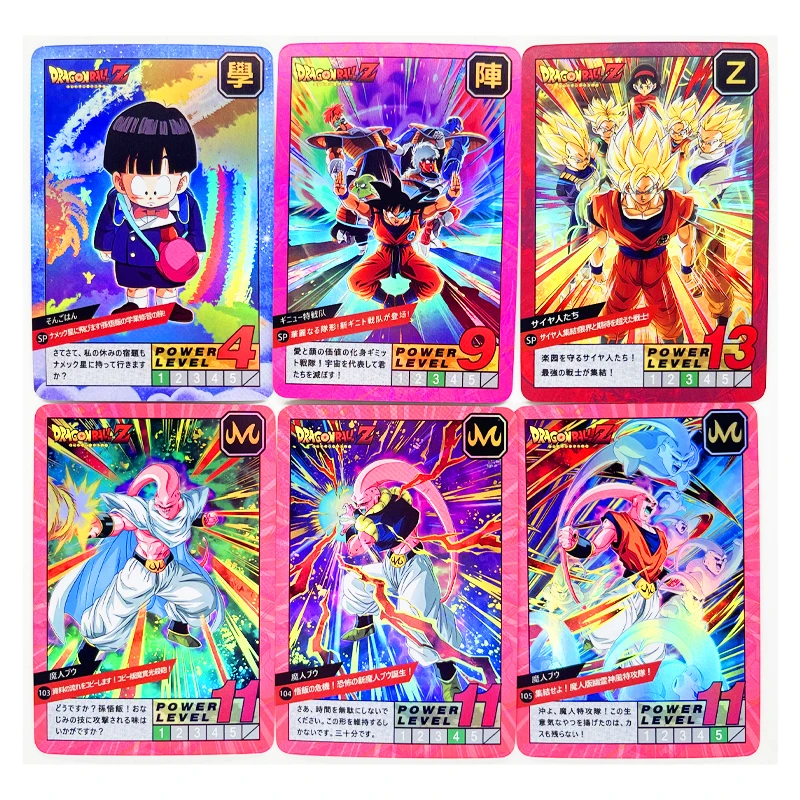 54 шт./компл. Dragon Ball Z GT Burst No.3 суперсайянские герои Боевая карточка ультра инстинкт