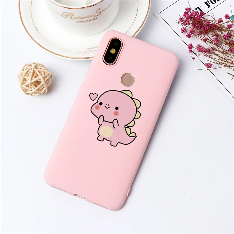 24Kfe-konglfen Черный, розовый матовый чехол для телефона для Xiao mi Red mi 7A 8 5 Plus 6A Note 8 5A 5 6 7 Pro mi A1 A2 A3 8 Lite 9 SE 9T F1 CC9 CC9e TPU Защитный чехол - Цвет: 24Kfe-konglfen