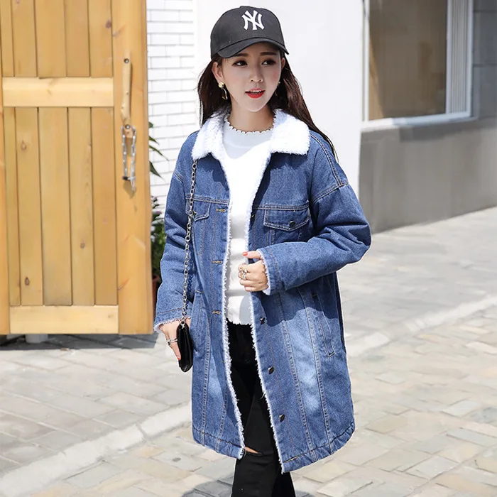 

Новый Стиль зимнее стильное знаменитое бархатное Ковбойское пальто большого размера толстая одежда средней длины из овечьей шерсти с хлоп...