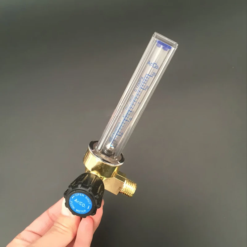 Argon CO2 Gas Flow Meter Rate Shielding Welding Tool Flowmeter for Mig Tig Welder Barb | Инструменты