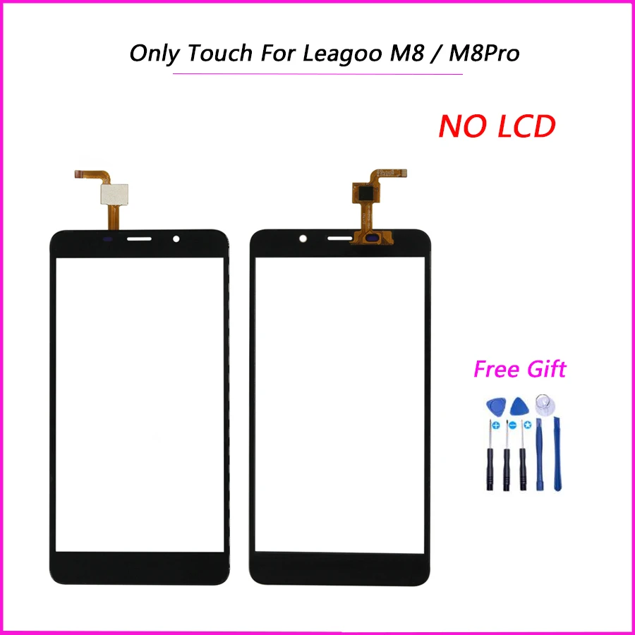 5 7 &quot100% протестированный Новый сенсорный экран для Leagoo M8 стеклянная панель Pro