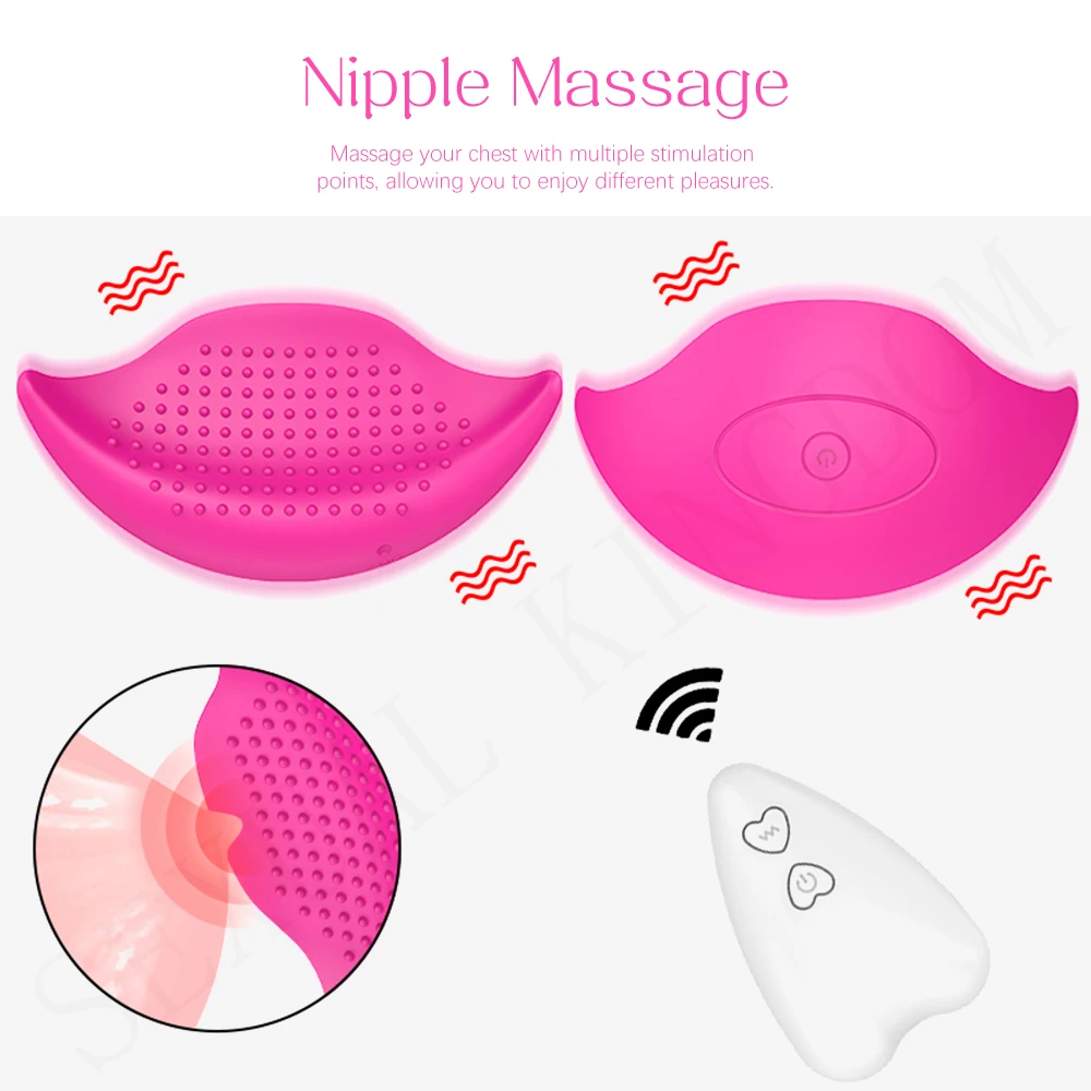 Вибратор для сосков с дистанционным управлением массажер груди увеличитель