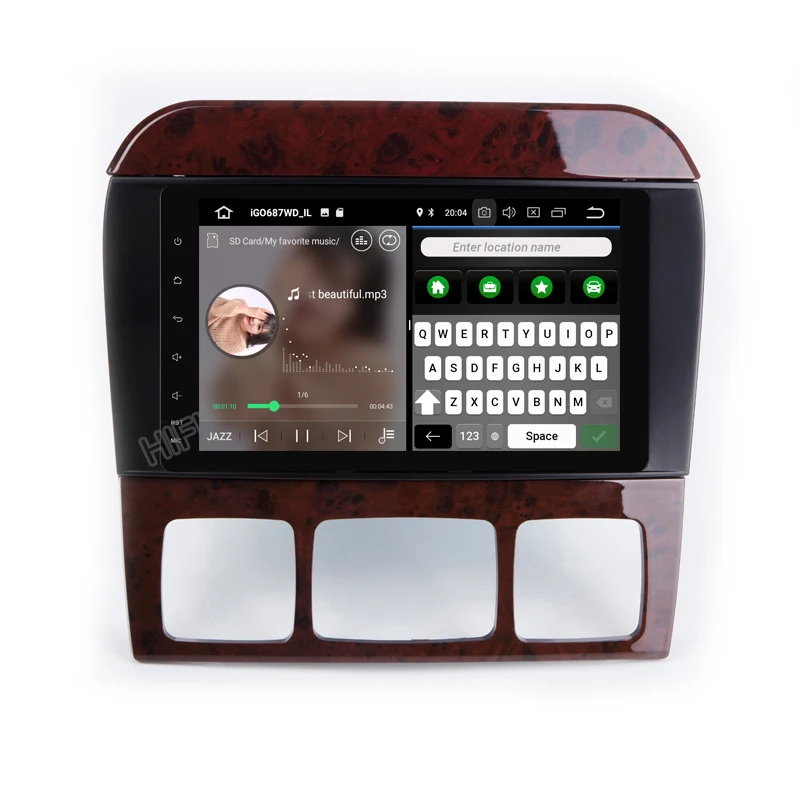 IPS DSP 8 ядерный 2Din Android 10 автомобильное радио стерео GPS навигация для Mercedes Benz S Class W220