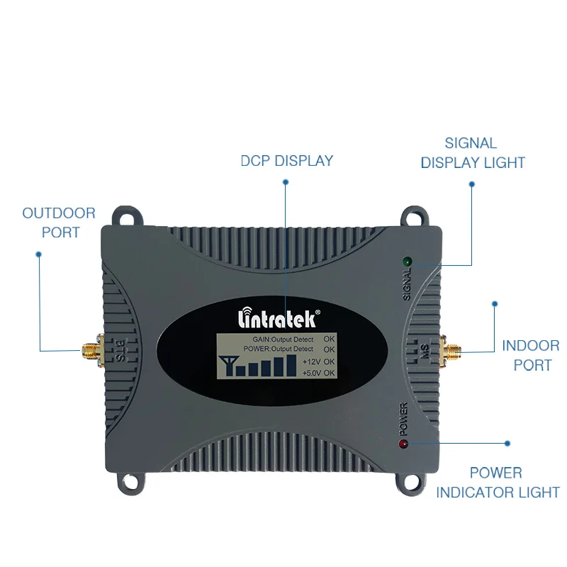 Lintratek Signal Repeater 4G 1800Mhz LTE Booster GSM 1800 Ampli Band 3 DCS Amplifier Network | Мобильные телефоны и