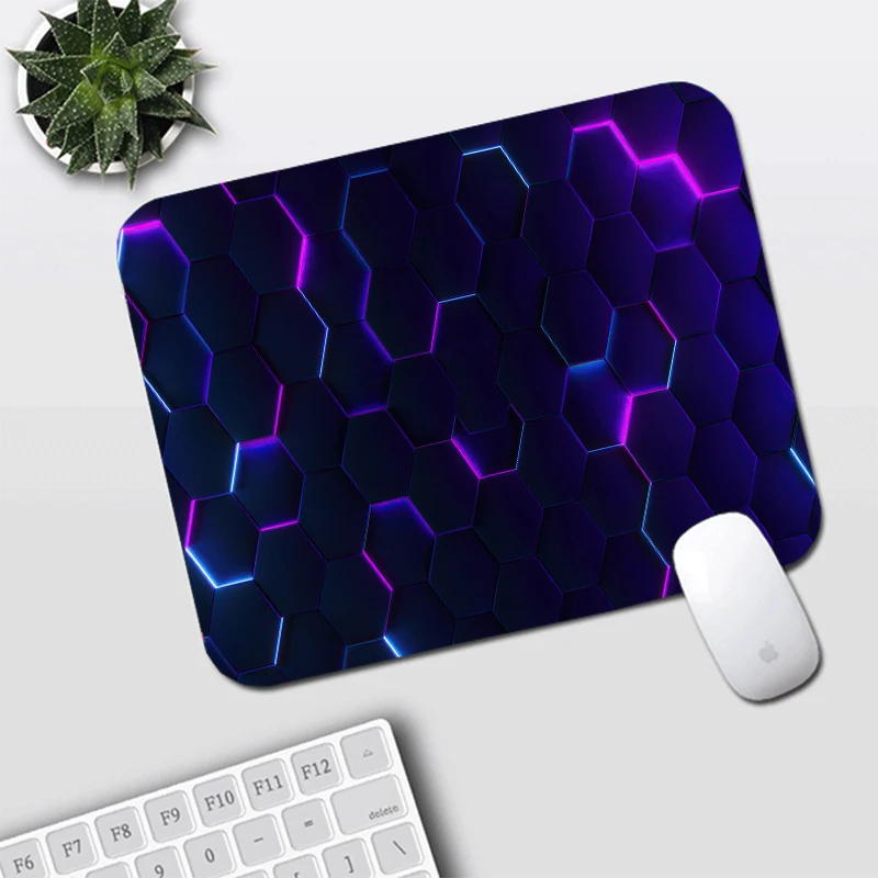 

MRGLZY Mouse Pad Landscape Animation Creative Advertising Thickened Small Mouse Pad Custom Personalized Computer Desk Coaster