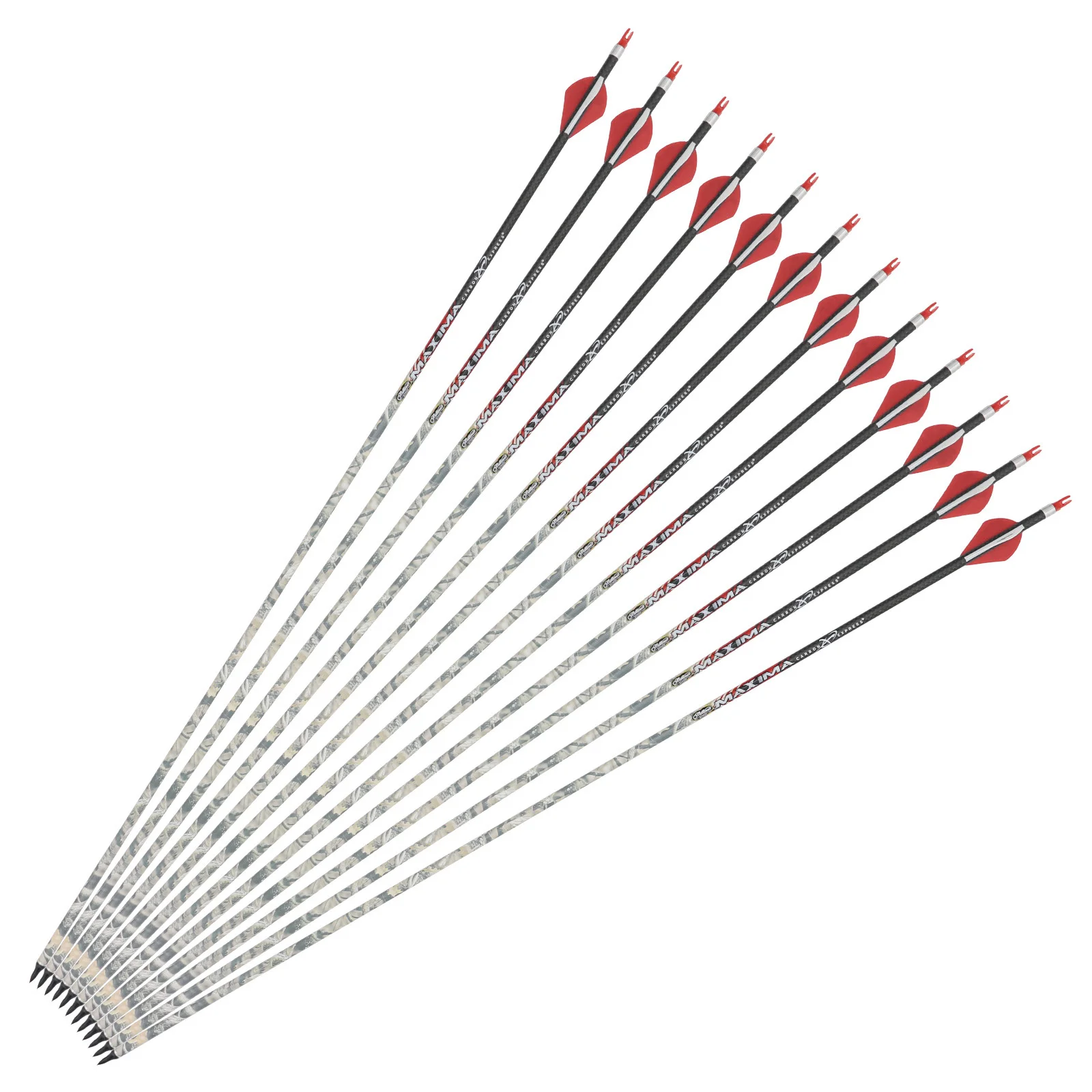 Стрелы из чистого карбона для стрельбы лука 32 дюйма 3K 250|arrow spine|carbon arrow spinepure carbon