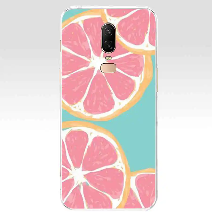 silicon case for oneplus 6 6t case soft tpu painting back phone cover for oneplus 6 fundas full protective coque bumper bag free global shipping