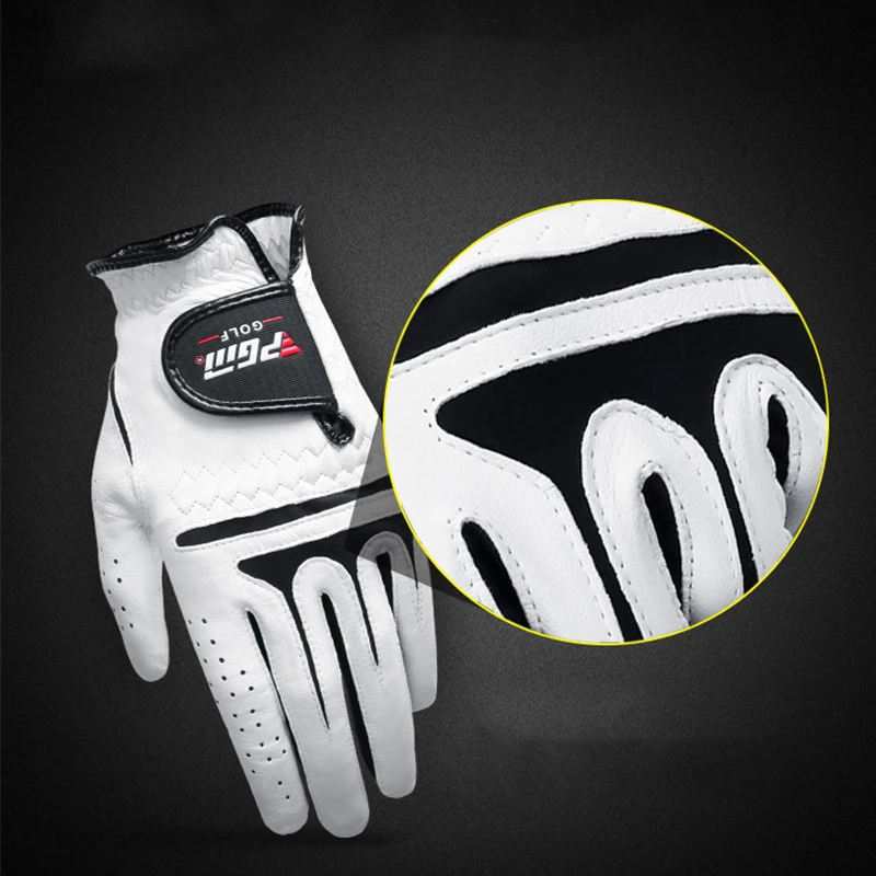 PGM 1 шт. мужские перчатки для гольфа левой и правой руки мягкие дышащие из чистой