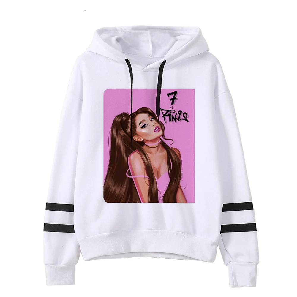 Ariana grande Женская Толстовка без слез для плача худи одежда с принтом пуловер
