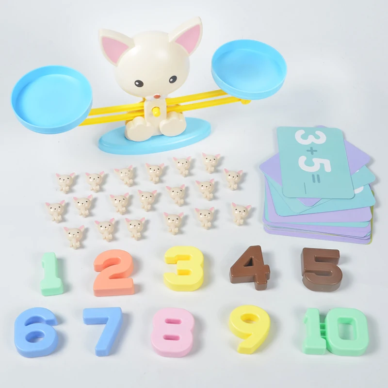 Балансирующая игрушка настольная игра игрушки обезьяны цифровые весы для