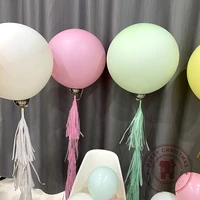 1pclot 36inch giant helium balloons paper tassel ddecoration birthday party wedding anniversary room layout balloon supplies