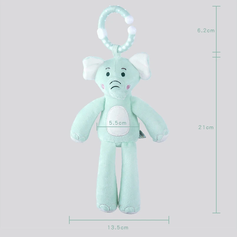 

Baby Toys 0-12 Months Anime Soft Baby Rattles Bed bell Plush Toys Musical Appease Early Education Rattles For newborn baby