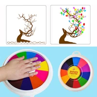 funny finger painting kit finger drawing toys educational tool kit mud painting kids early learning toy education cardmaking