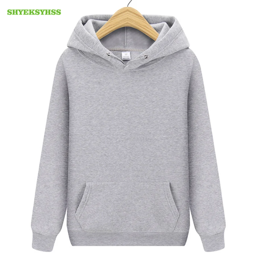 

Spring autumn fashion hoodies men's women's casual clothing tops new solid color hoodie men's skateboard sports tops sweatshirts