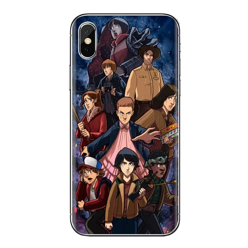 The Night Of Stranger Things For Samsung Galaxy S2 S3 S4 S5 MINI S6 S7 edge S8 S9 Plus Note 2 3 4 5 8 Coque Fundas TPU Skin Case |