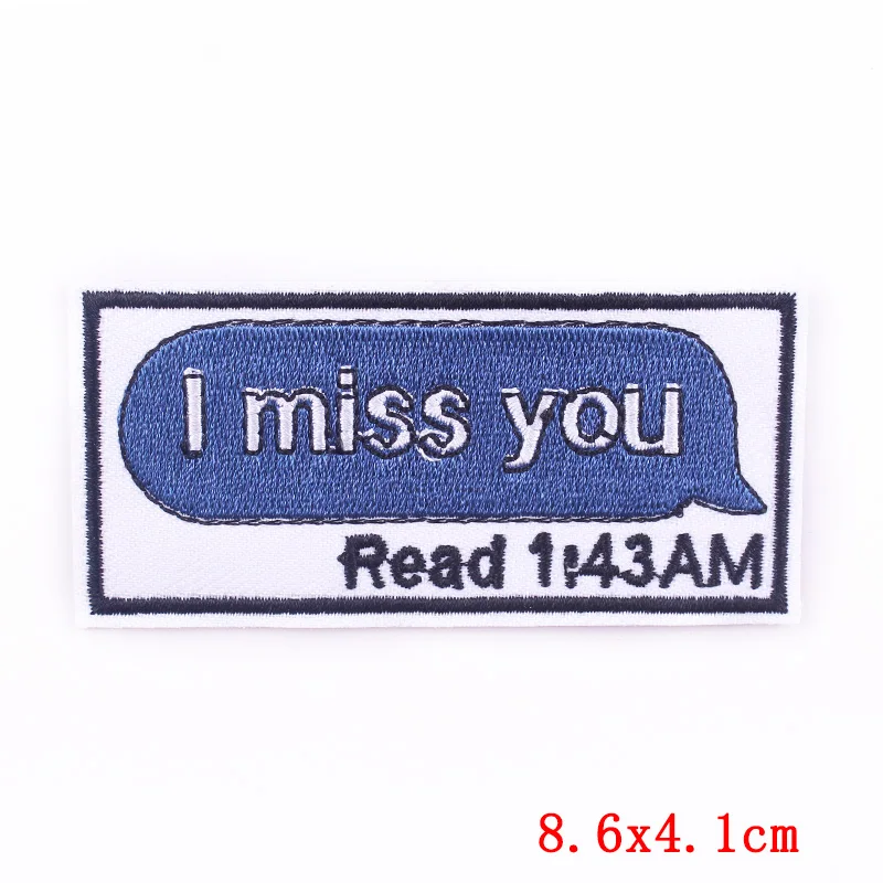 Нашивки с буквами цветочные вышитые нашивки утюгом на одежде хиппи полосы для