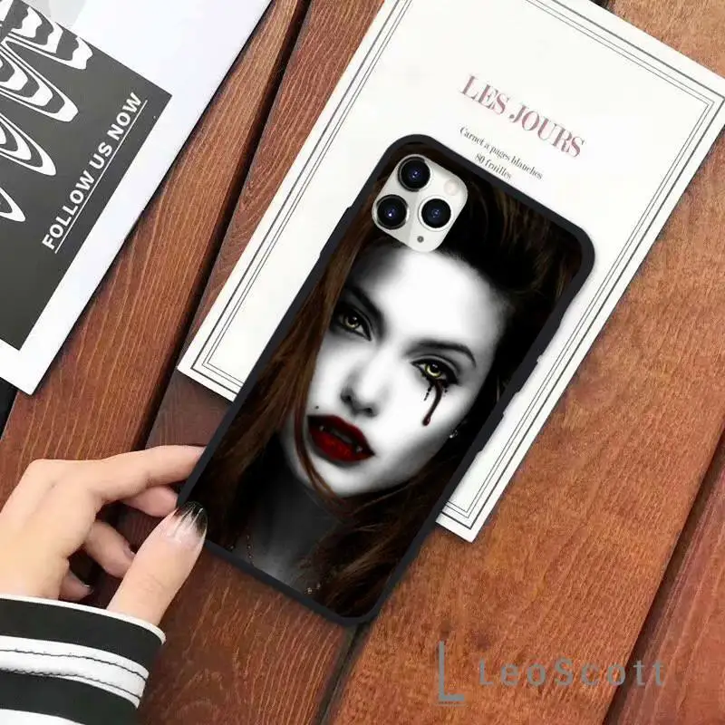 

Vampire Diaries Stefan Damon Phone Cases for iPhone 11 12 pro XS MAX 8 7 6 6S Plus X 5S SE 2020 XR Soft silicone
