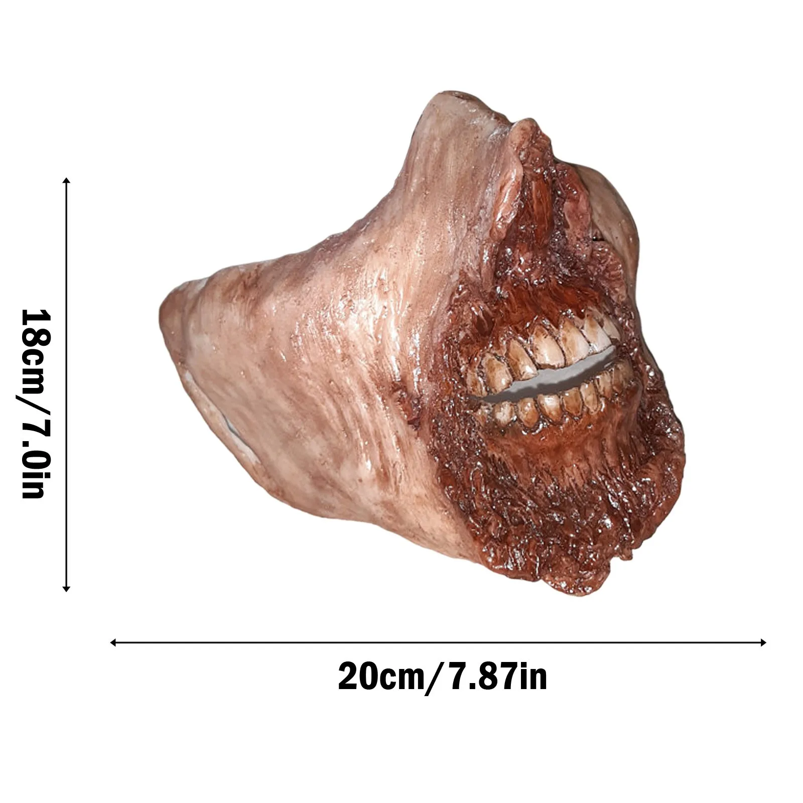 Ужас Хэллоуин маска зомби головной убор Биохимический косплей триллер грязное