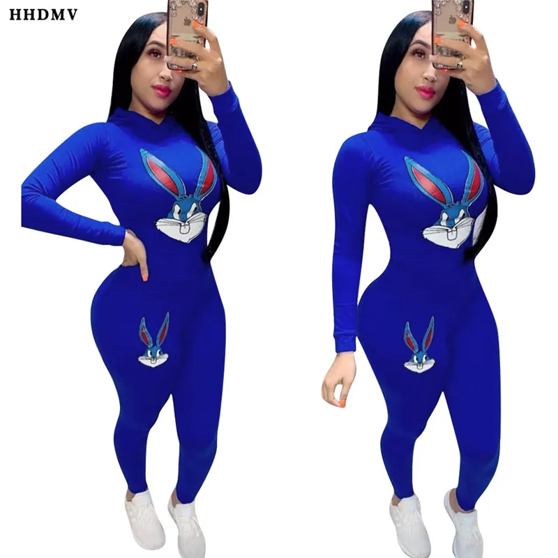 HHDMV WYNZ8225 spring reduction of age street style long sleeve hooded collar short top elastic pants two piece sets |