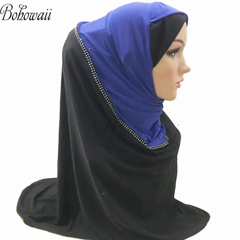 Женский хиджаб BOHOWAII шарф из Саудовской Аравии Индии мусульманский модный