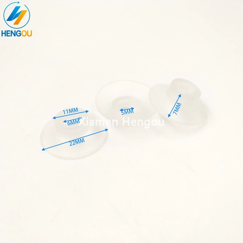 100 шт. Бесплатная доставка хорошее качество резиновая присоска чашка 22x6x7 мм для
