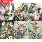 HUACAN 5D DIY Алмазная картина полная дрель квадратный цветок Алмазная вышивка Продажа животное птица Стразы мозаика домашний декор