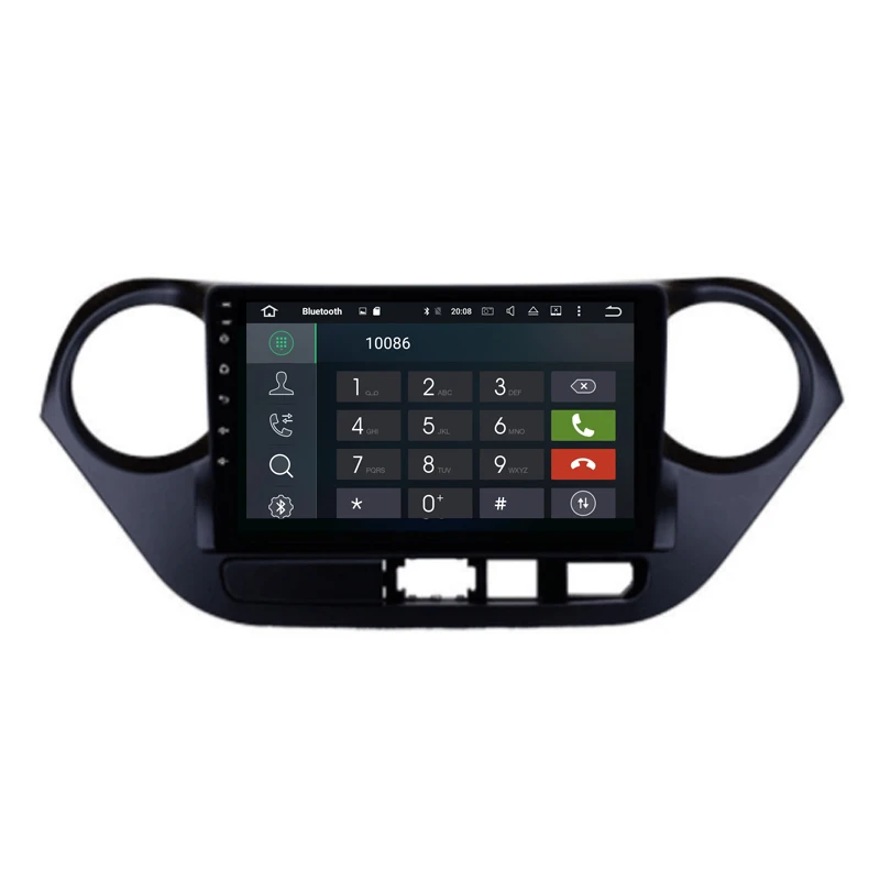 Android 9.0 IPS for hyundai auto DVD broadcast player i10 GT 2012-2016 car GPS navigation stereo multimedia audio and video | Автомобили и