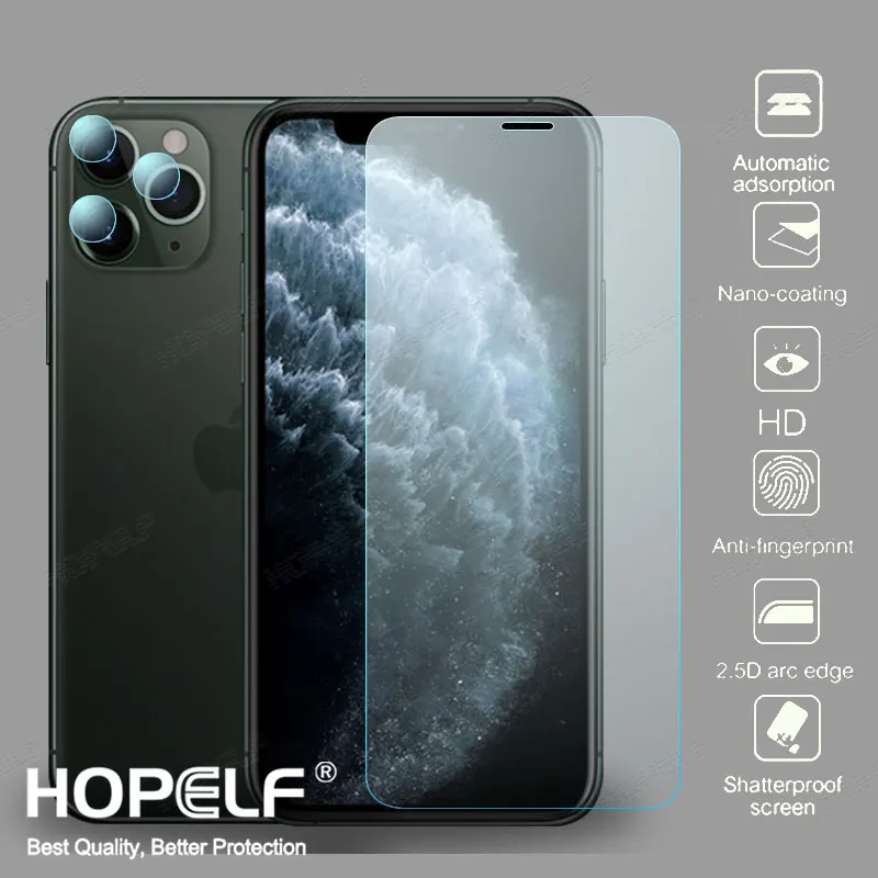 Закаленное защитное стекло для iPhone 7 8 Plus X защита XR XS Max Pro 11 экрана XS|Защитные