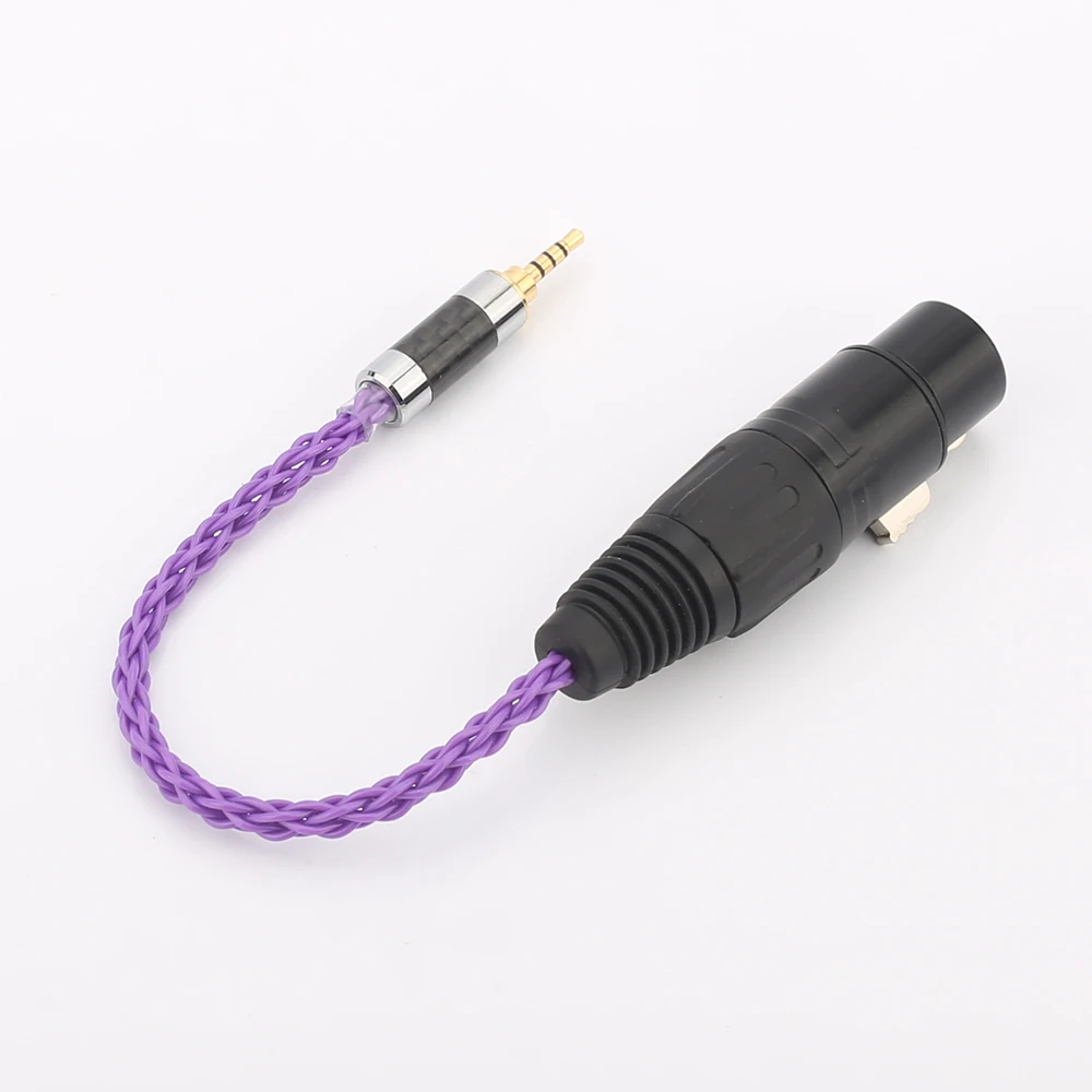 Audiocrast HIFI 2 5 мм TRRS сбалансированный штекер для 4-контактного XLR женский