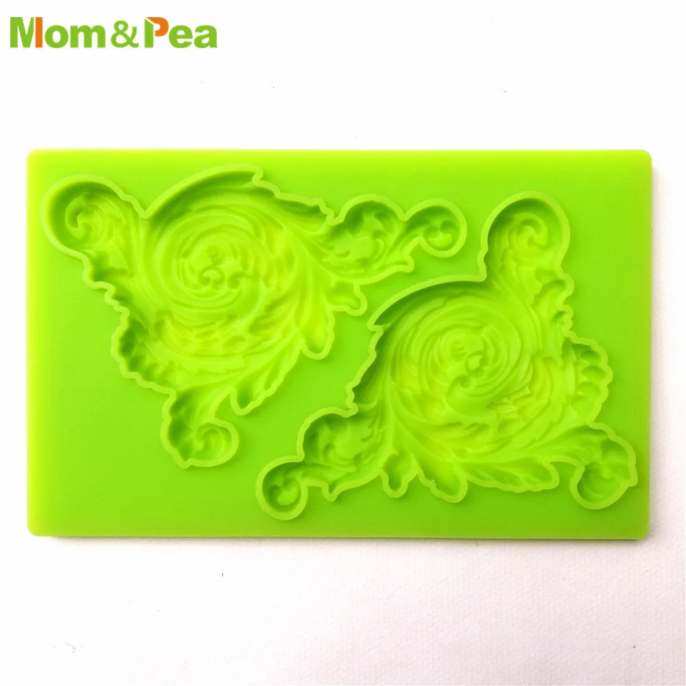 Mom &amp Pea GX278 декоративные силиконовые формы для украшения торта помадка торт 3D