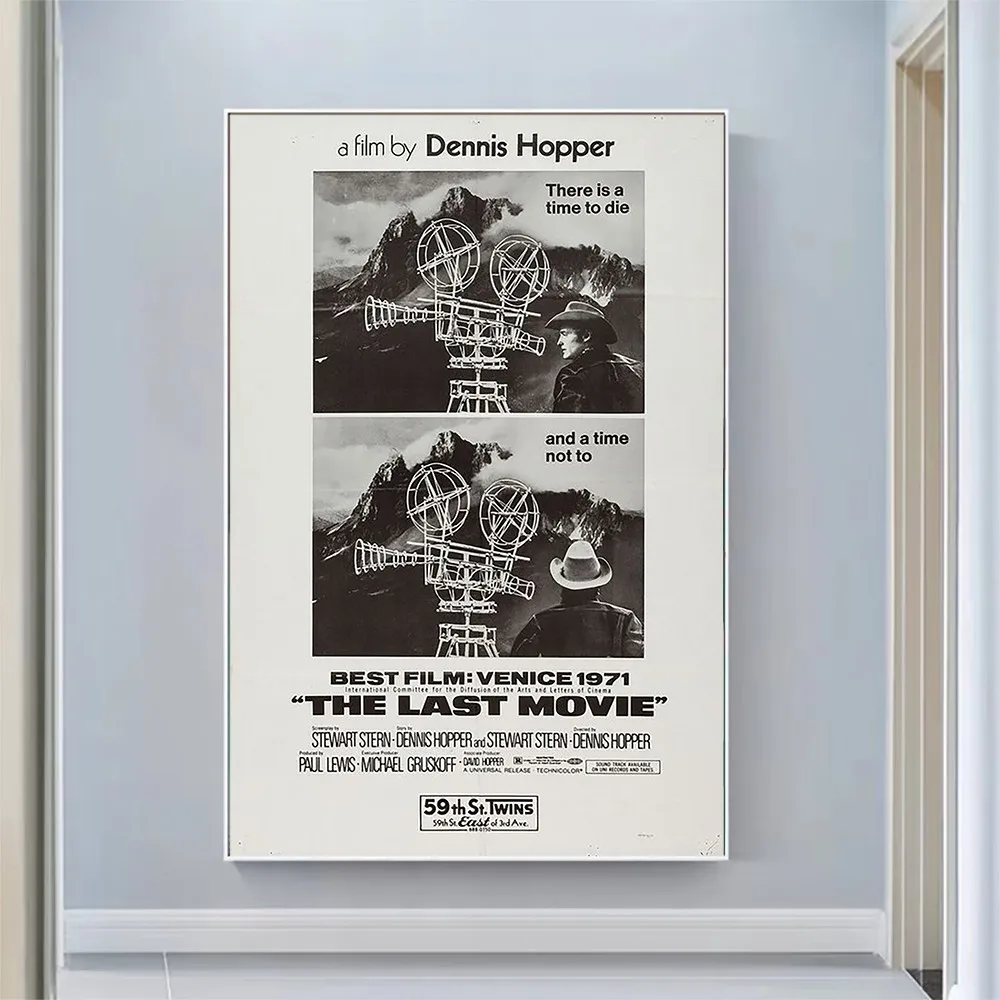 

V2643 The Last Movie (6) Vintage Classic Movie Wall Silk Cloth HD Poster Art Home Decoration Gift