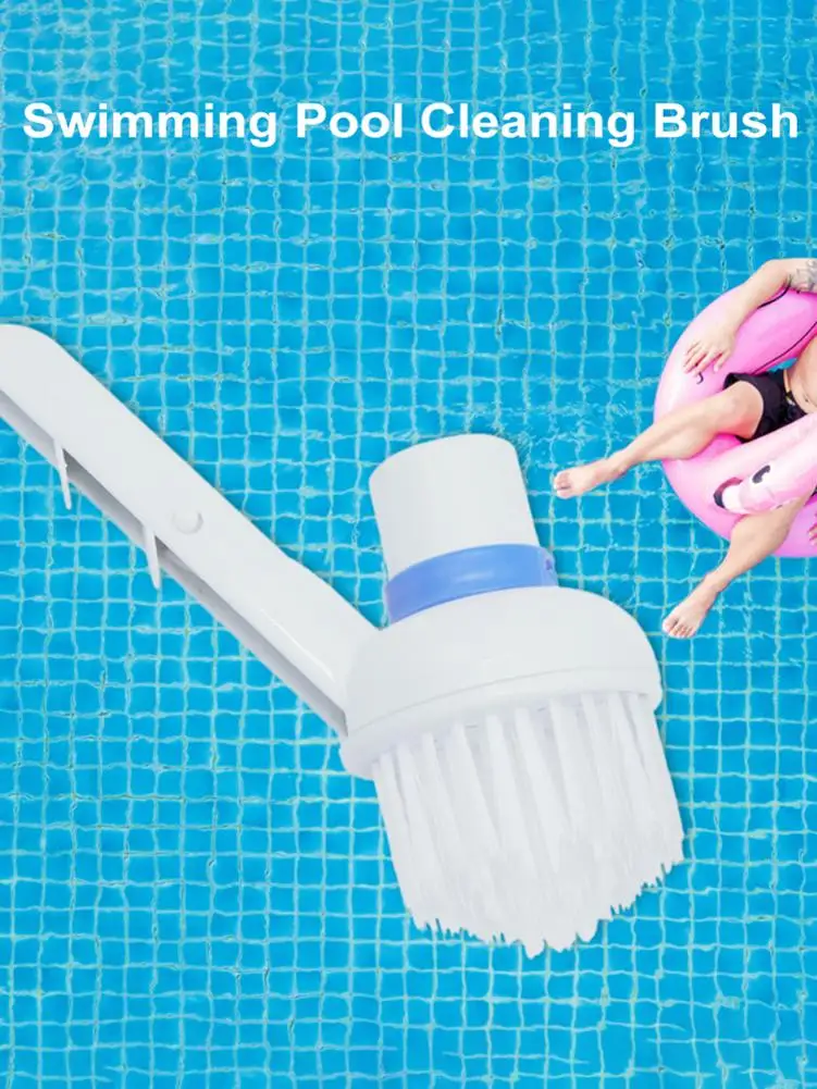 Маленькая щетка на присоске для бассейна щетки аксессуары очистки вакуумной