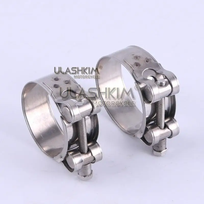 100% Новинка 17-252 мм нержавеющая сталь зажим для выхлопной трубы мотоцикла зажима