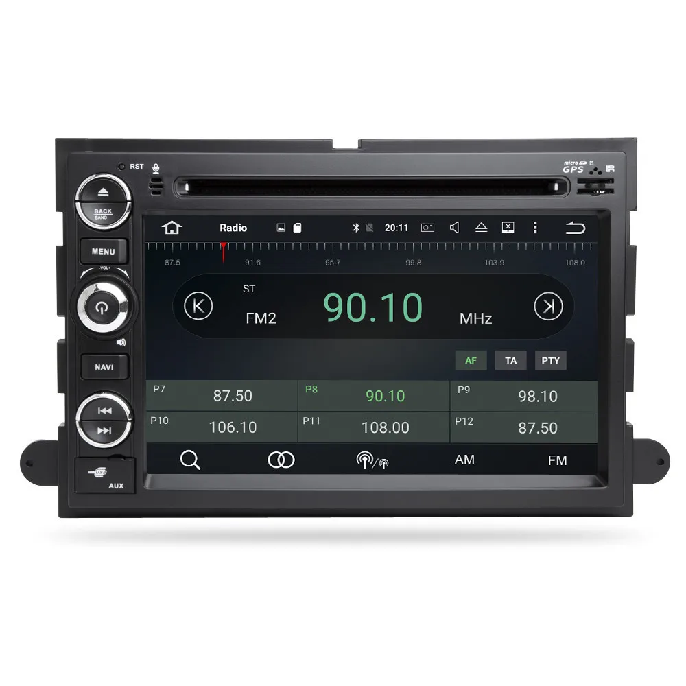Android 9.0 Car Radio DVD Player Navigation For Ford Edge Expedition Escape F150 GPS WIFI Bluetooth Video Multimedia Stereo | Автомобили и