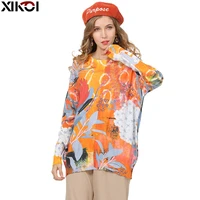 xikoi fashion print sweater for women winter oversized pullover autumn long sleeves o neck jumper knitted pull femme plus size