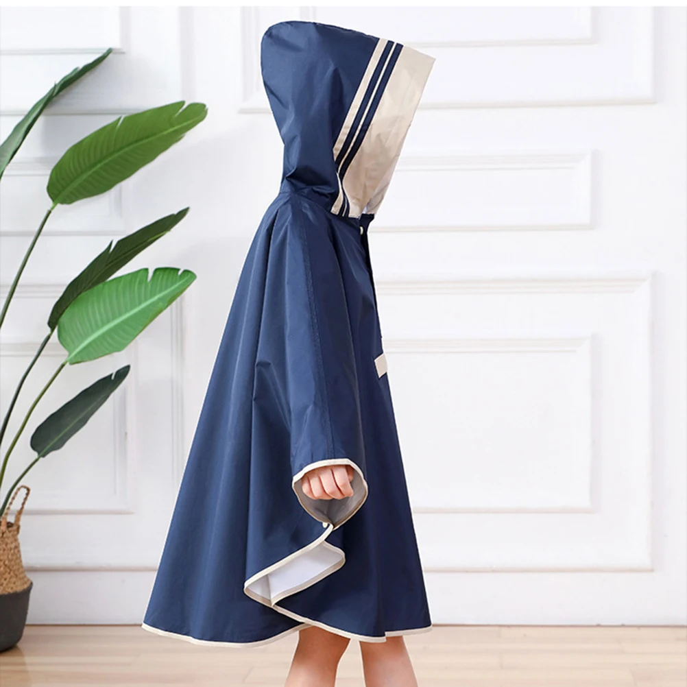 Детский плащ дождевик для мальчиков и девочек детский Дождевой Плащ Пончо