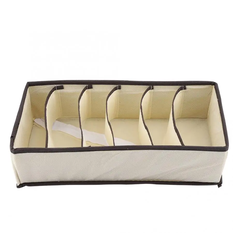 4/6/7/8/24 Grid Storage Boxes Underwear Divider Drawer Lidded Closet Organizer Interior Organizador For Ties Socks Shorts Bra | Дом и сад
