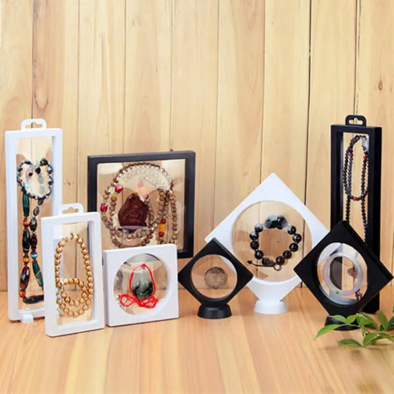 

Floating Frame Shadow Box Transparent Film Suspension Packing Box Picture Frame Jewellery Display Frame